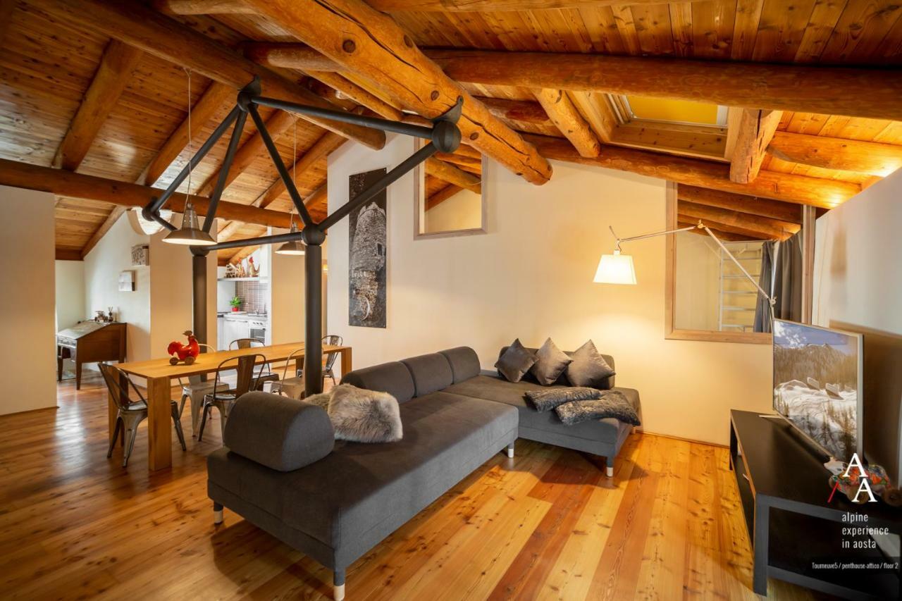 Alp Apartments Ski & Bike - Tourneuve5 Аоста Экстерьер фото
